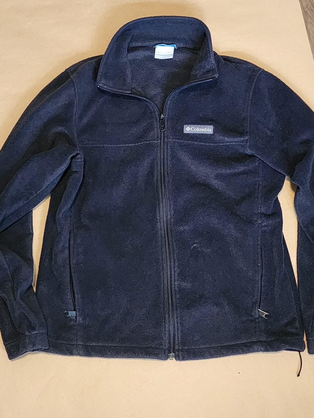Columbia Men's Black Full-Zip Performance Fleece Jacket